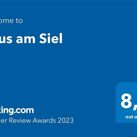 Haus Am Siel Villa Dornumersiel Eksteriør bilde